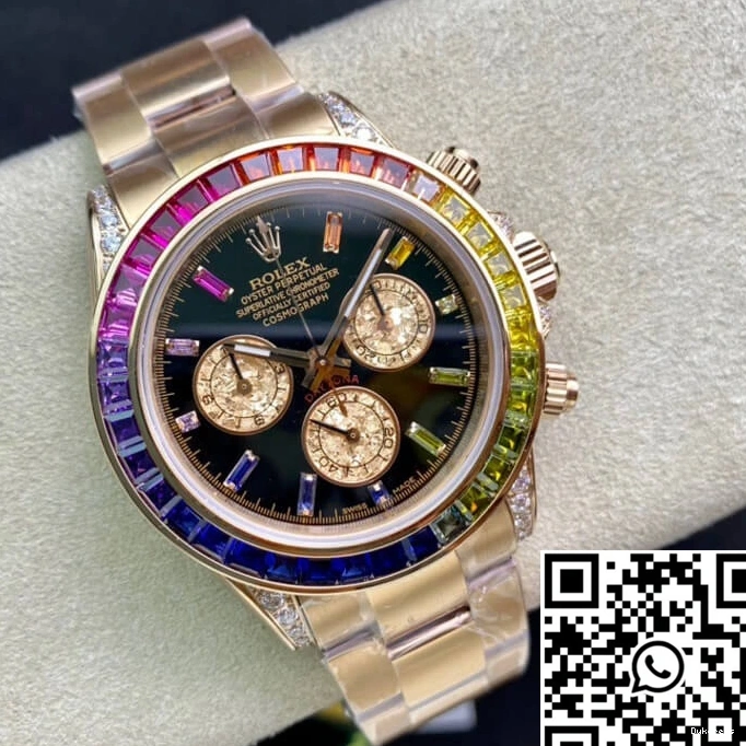TW 116595 Rose Daytona Rolex RBOW Factory Gold 0128